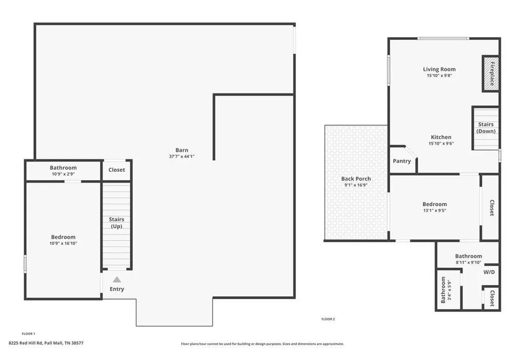 8225 Red Hill Road Pall Mall TN 38577