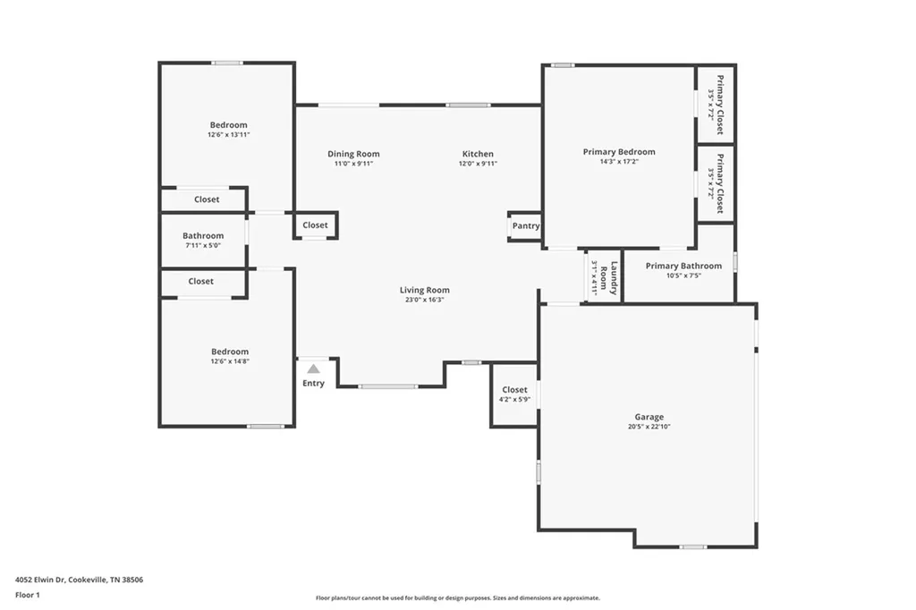 4052 Elwin Drive Cookeville TN 38501