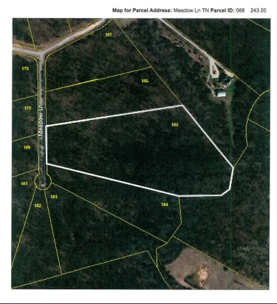 Lot 185 Meadow Lane Spencer TN 38585