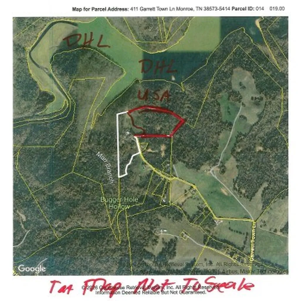6.49AC Garrett Town Lane Monroe TN 38573