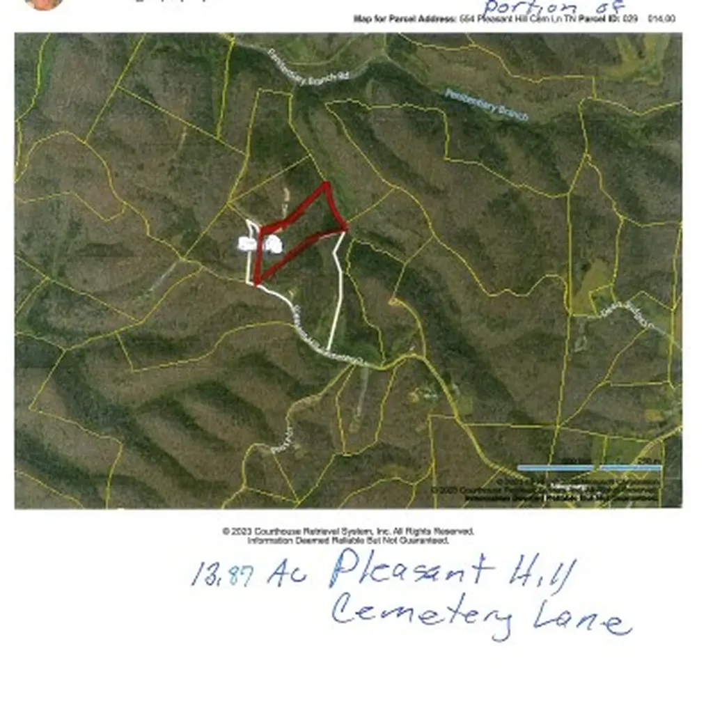 13.87AC Pleasant Cemetery Lane Gainesboro TN 38562