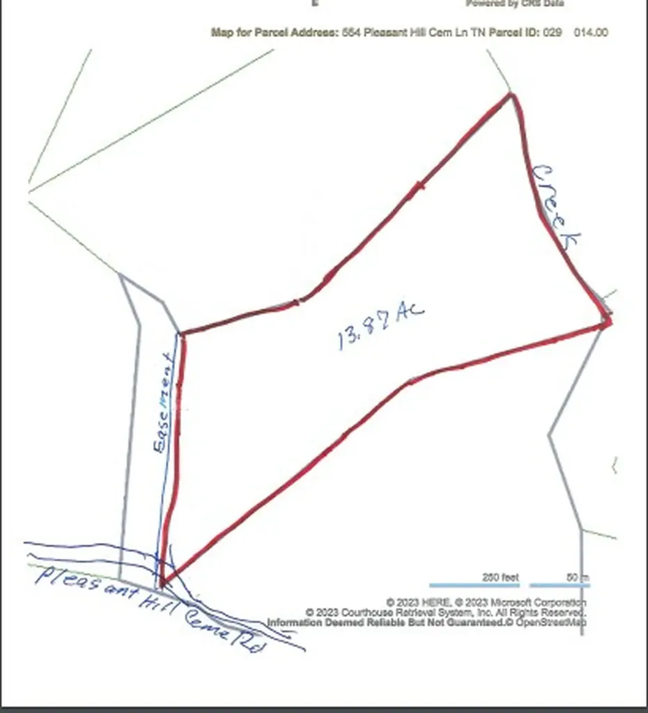 13.87AC Pleasant Cemetery Lane Gainesboro TN 38562