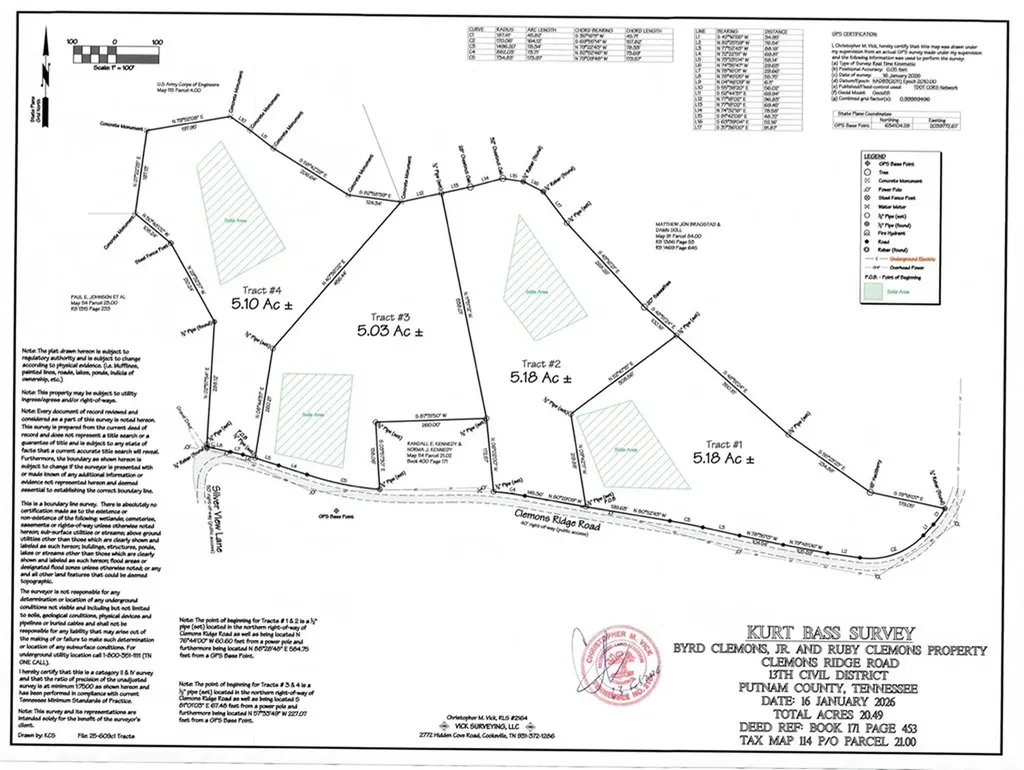 0 Clemons Ridge Road Lot 1 Silver Point TN 38582