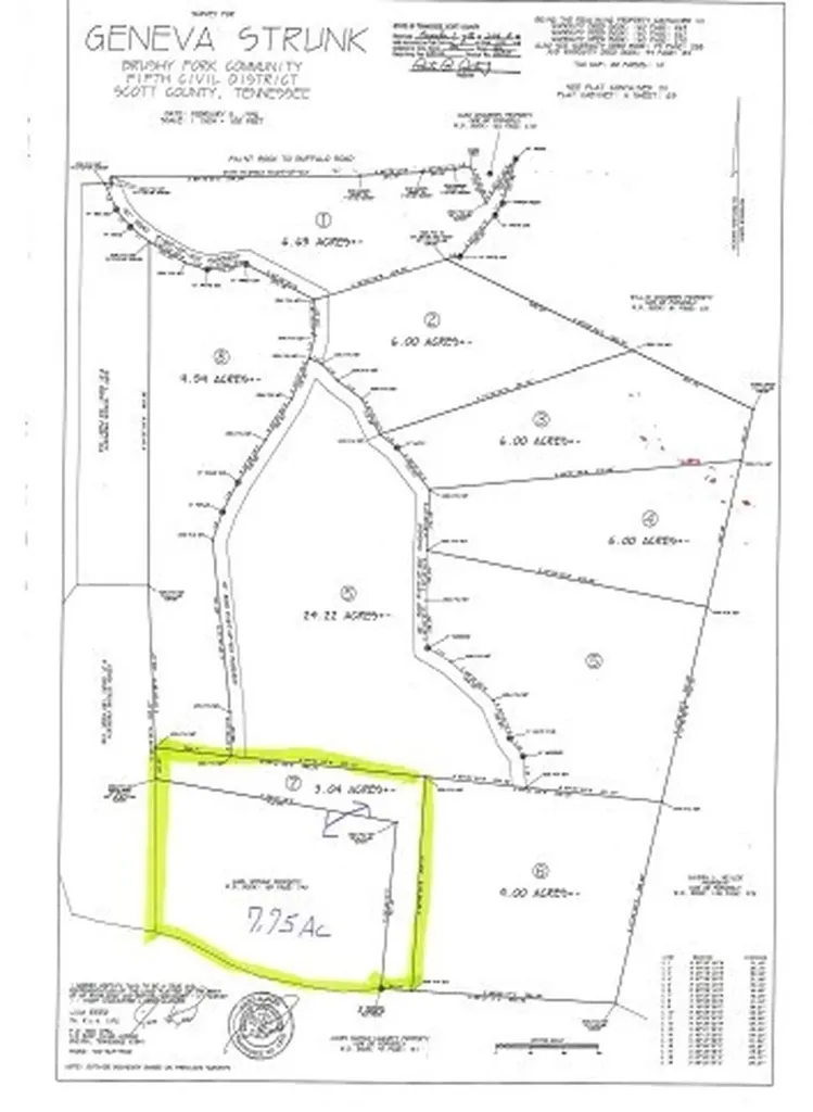10.79AC S/o Buffalo Road Oneida TN 37841