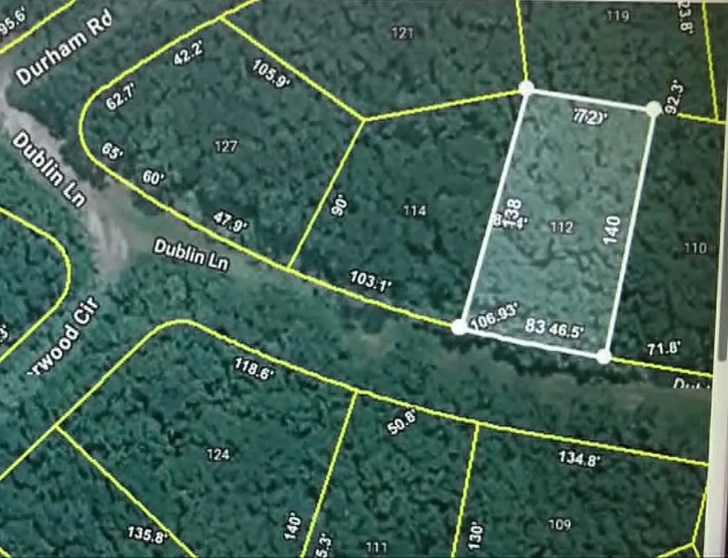 - Dublin Lane Lot #112 Crossville TN 38558