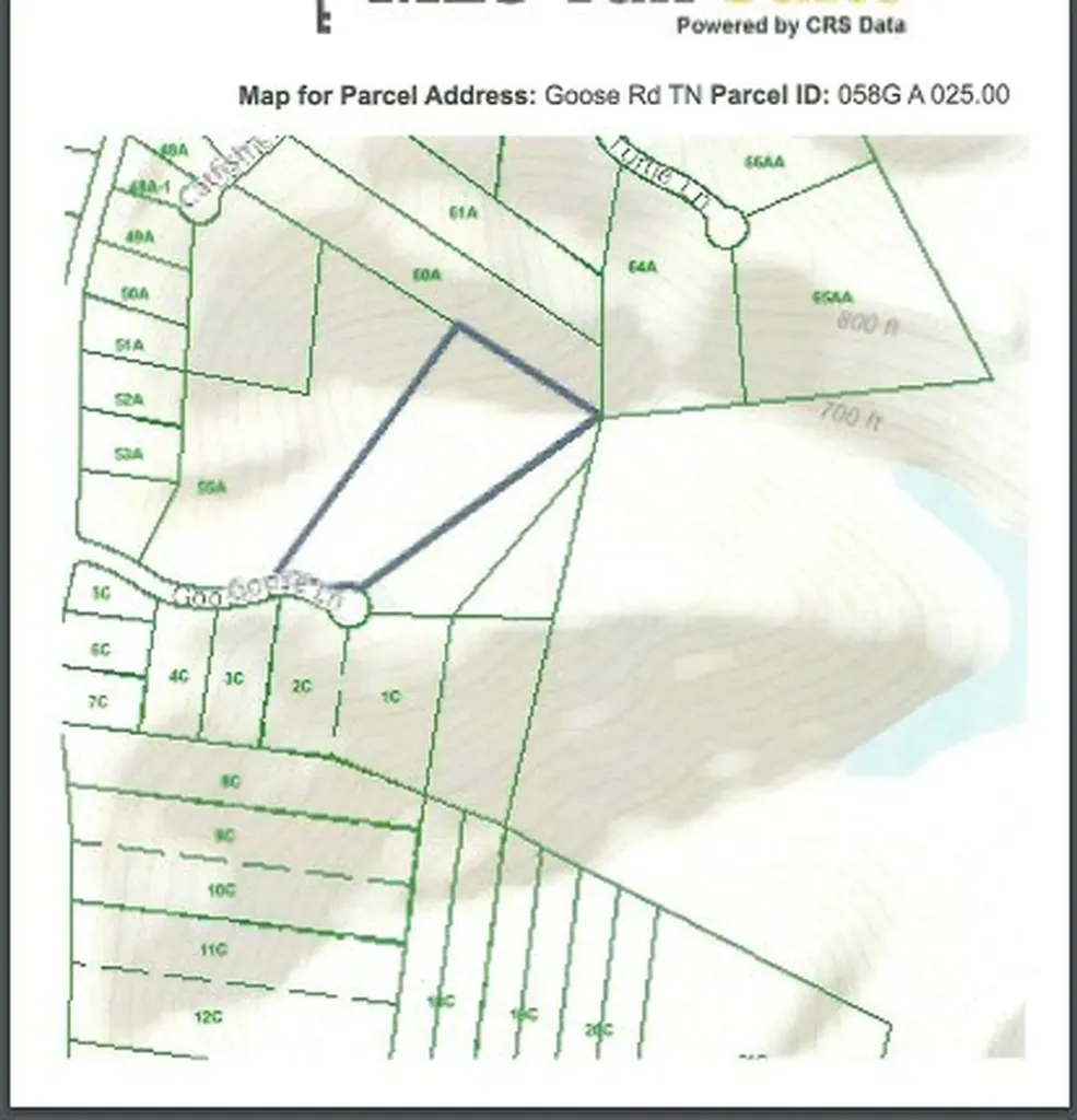 Lot 57a Goose Road Hilham TN 38568