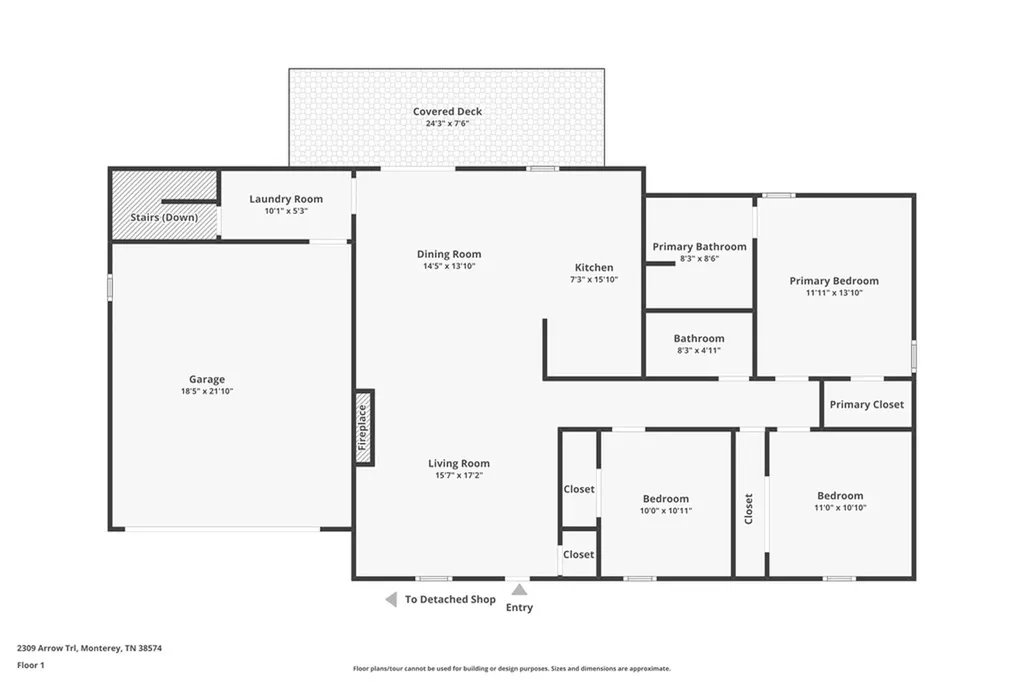 2309 Arrow Trail Monterey TN 38574
