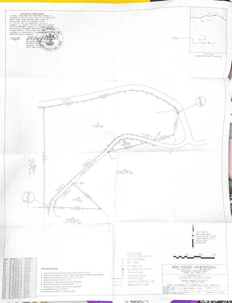 12.63 Ac Vanwinkle Cemetery Road Crossville TN 38572