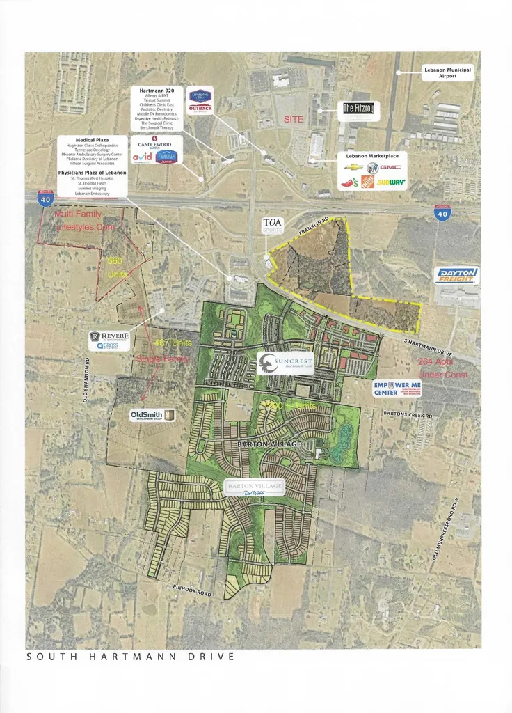 0 South Hartman Lebanon TN 37087