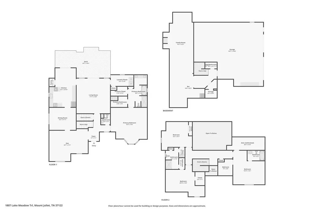 1807 Lake Meadow Trail Mount Juliet TN 37122