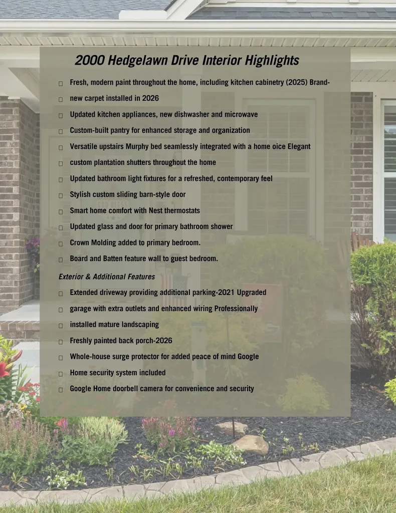 2000 Hedgelawn Drive Lebanon TN 37090