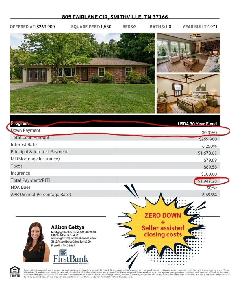 805 Fairlane Circle Smithville TN 37166