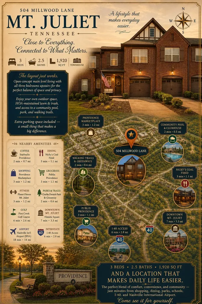 504 Millwood Lane Mount Juliet TN 37122