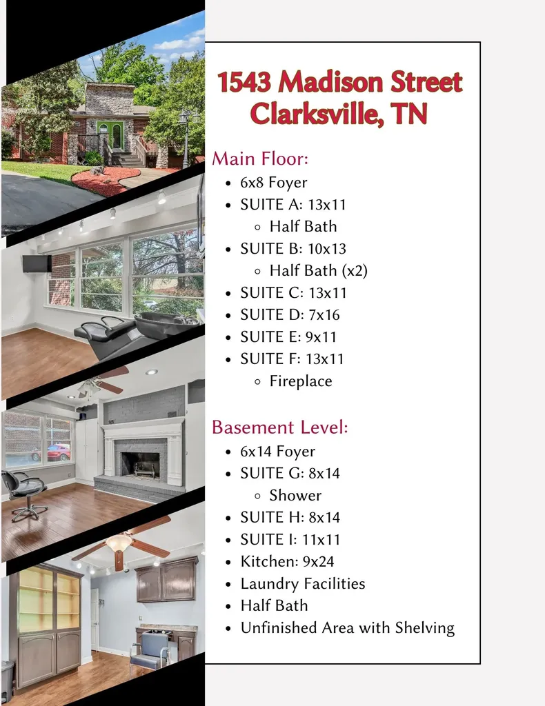 1543 Madison Street Clarksville TN 37040