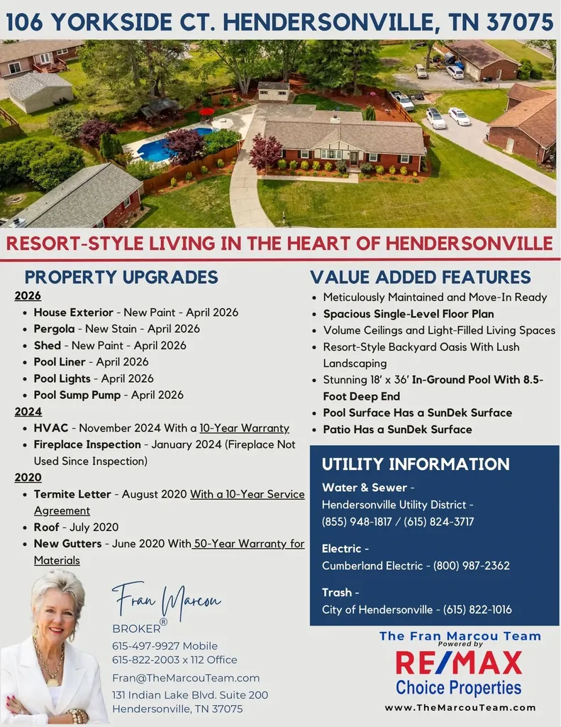 106 Yorkside Court Hendersonville TN 37075