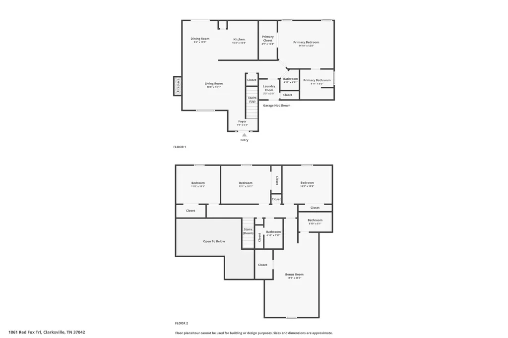 1861 Red Fox Trail Clarksville TN 37042
