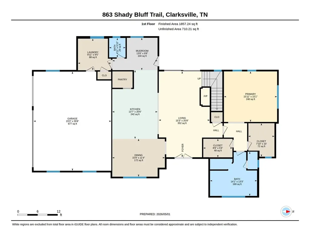 863 Shady Bluff Trail Clarksville TN 37043