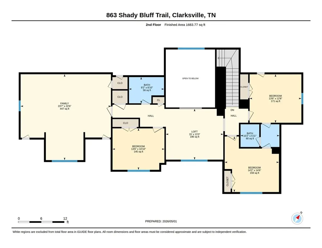 863 Shady Bluff Trail Clarksville TN 37043