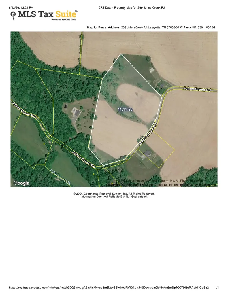 0 Johns Creek Road Lafayette TN 37083