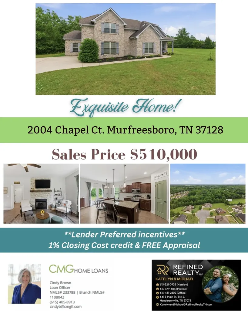 2004 Chapel Court Murfreesboro TN 37128