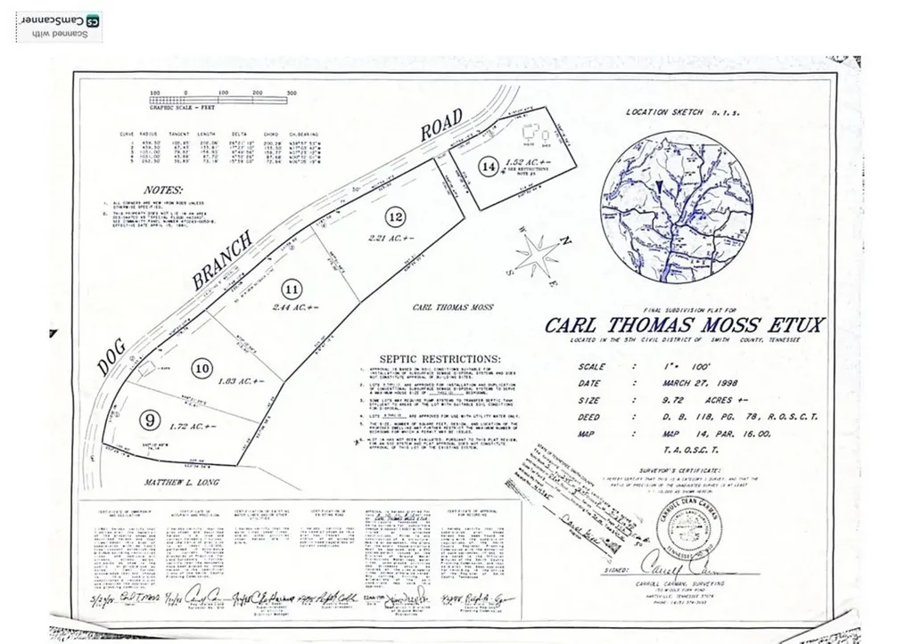 0 Dog Branch Road, S Pleasant Shade TN 37145