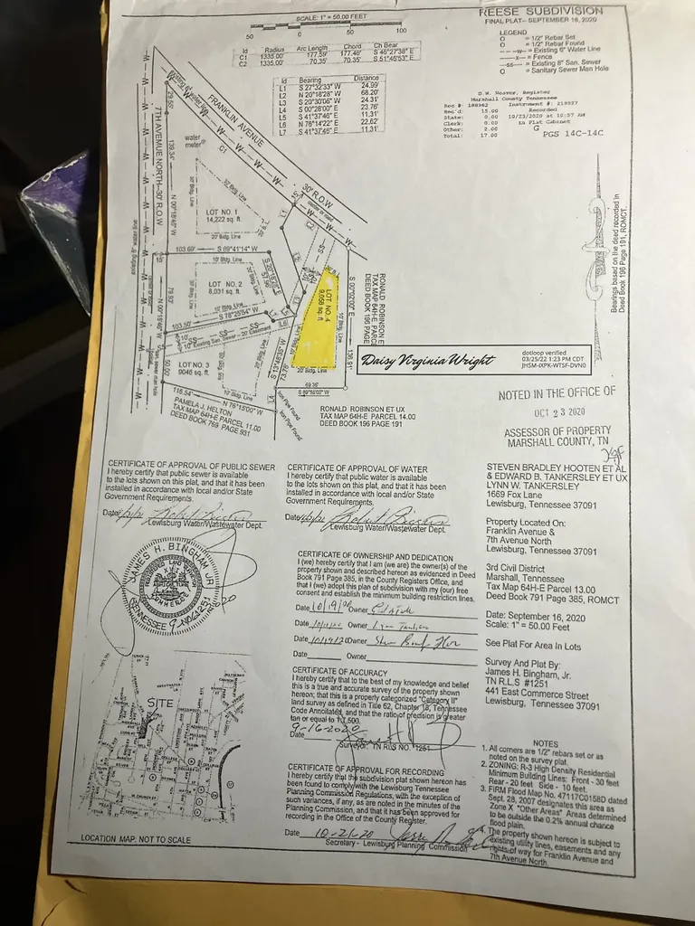 649 Franklin Avenue Lewisburg TN 37091