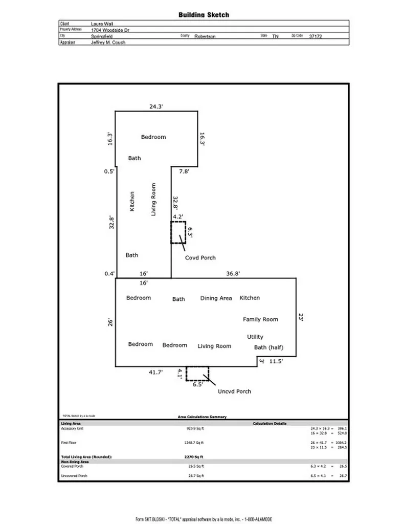 1704 Woodside Drive Springfield TN 37172