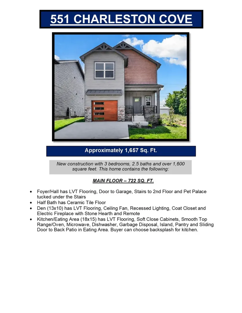 551 Charleston Cove Way Clarksville TN 37043