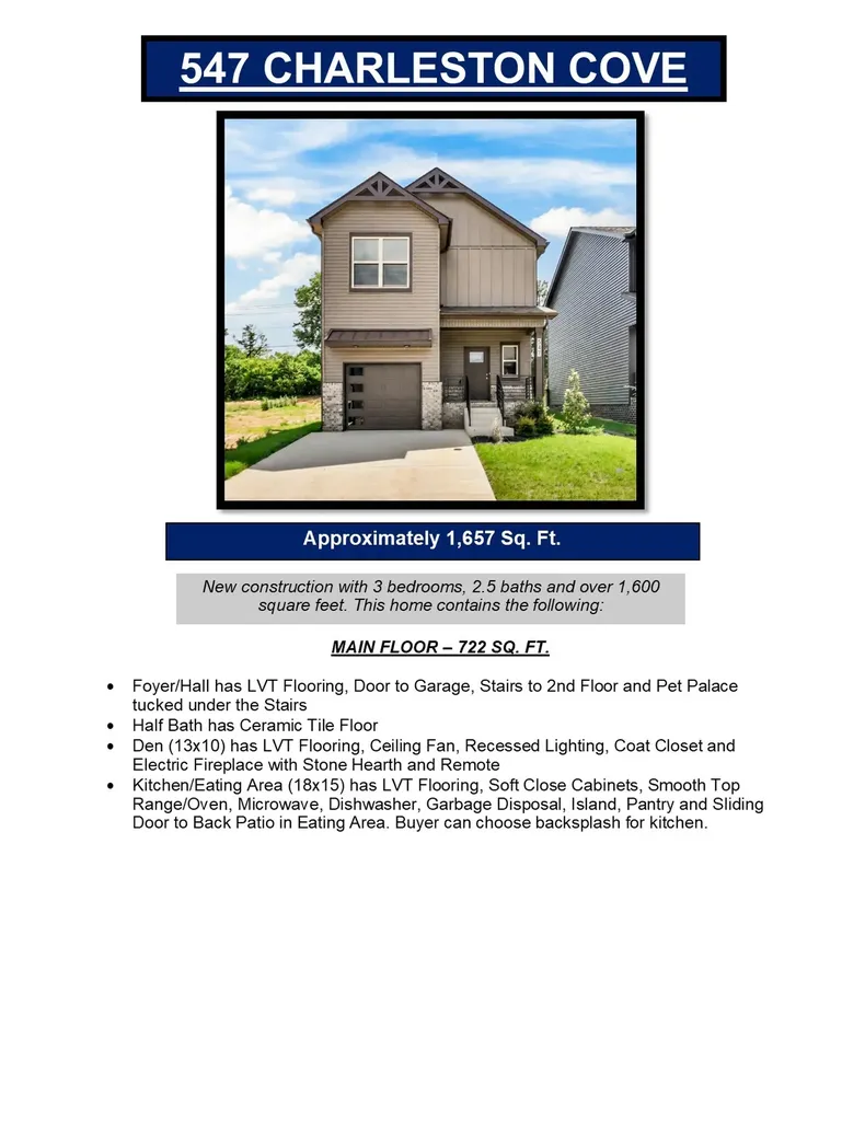 547 Charleston Cove Way Clarksville TN 37043