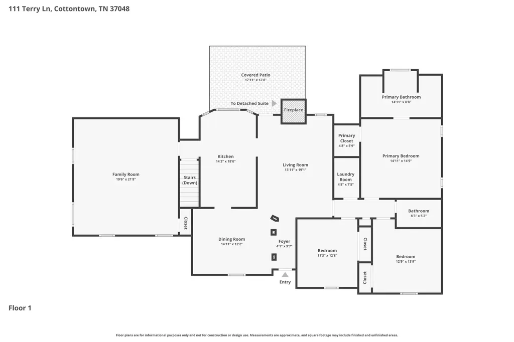 111 Terry Lane Cottontown TN 37048