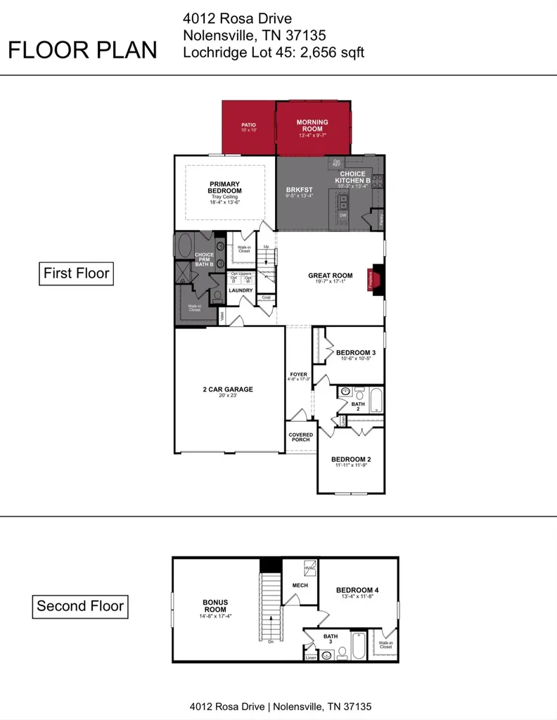4012 Rosa Drive Nolensville TN 37135