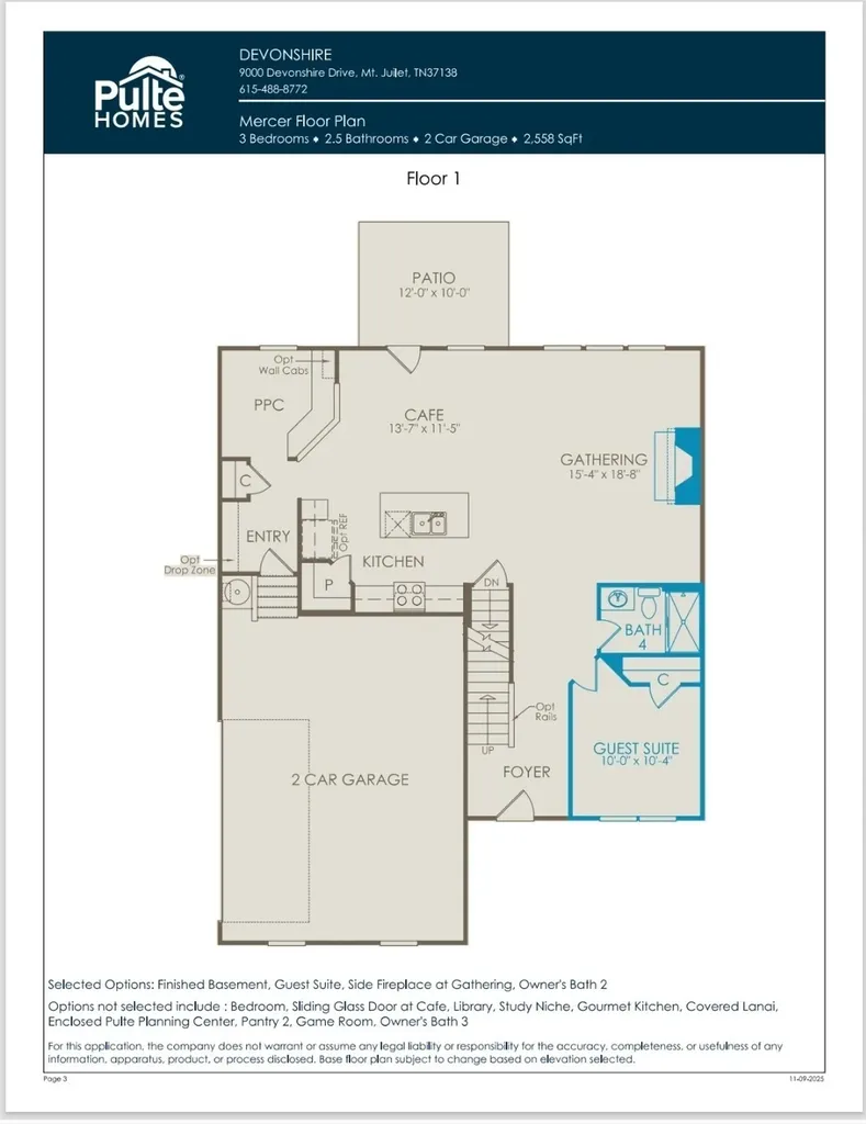 1193 Sydney Terrace Mount Juliet TN 37122