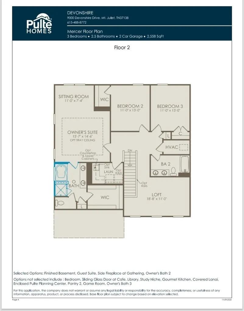 1193 Sydney Terrace Mount Juliet TN 37122