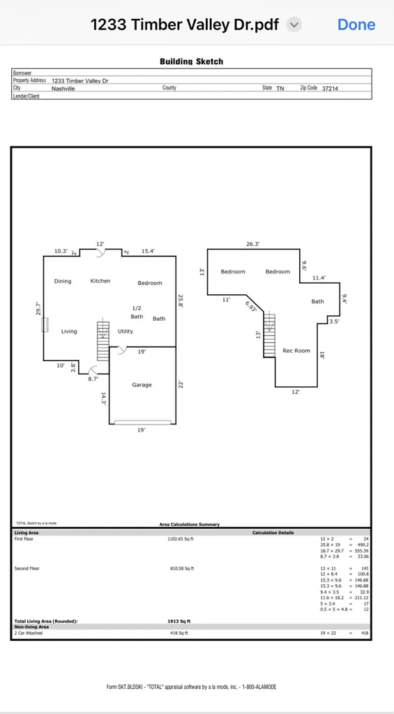 1233 Timber Valley Drive Nashville TN 37214