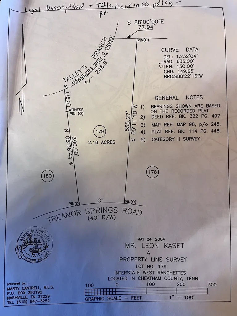 1146 Treanor Springs Road Kingston Springs TN 37082