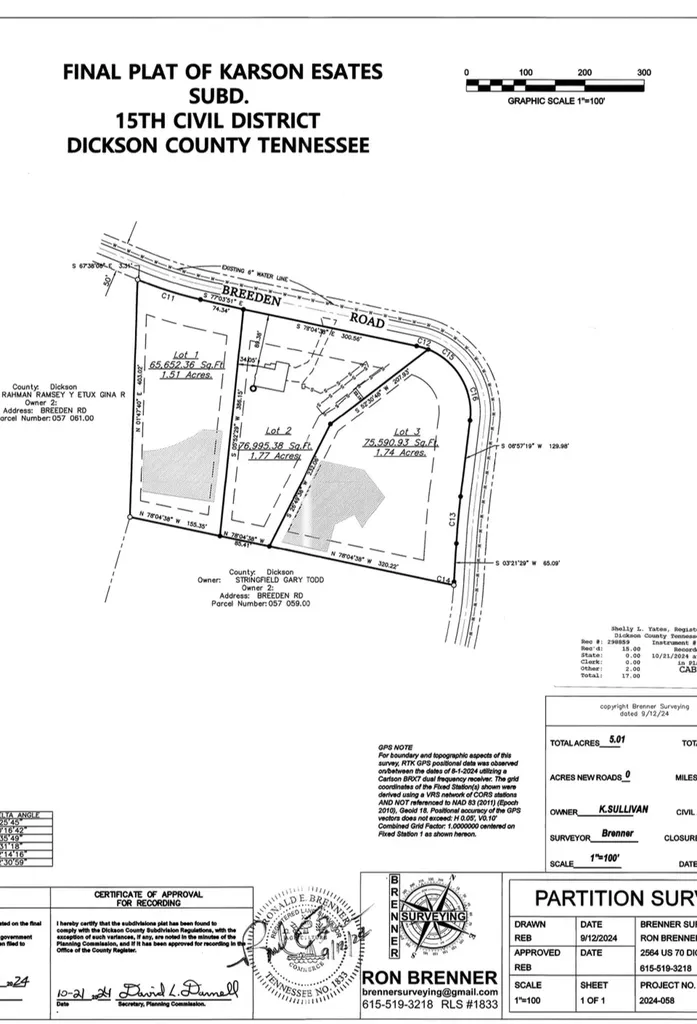3 Breeden Road Charlotte TN 37036
