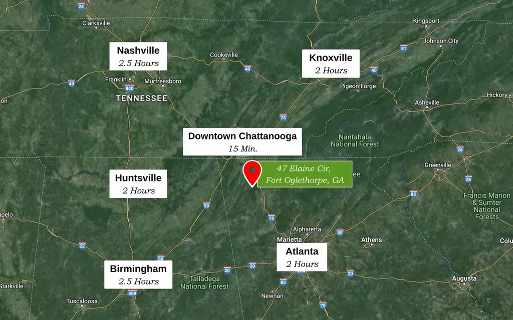 47 Elaine Circle Fort Oglethorpe GA 30742