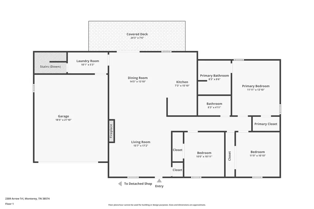 2309 Arrow Trail Monterey TN 38574
