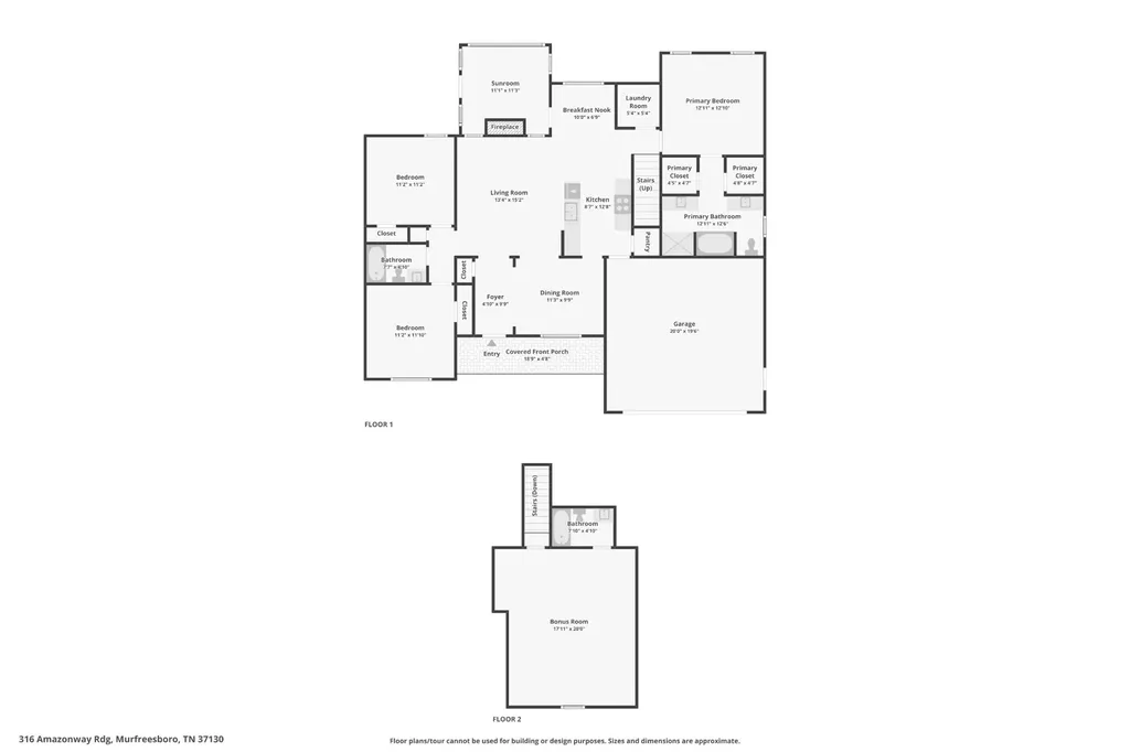 316 Amazonway Ridge Murfreesboro TN 37130