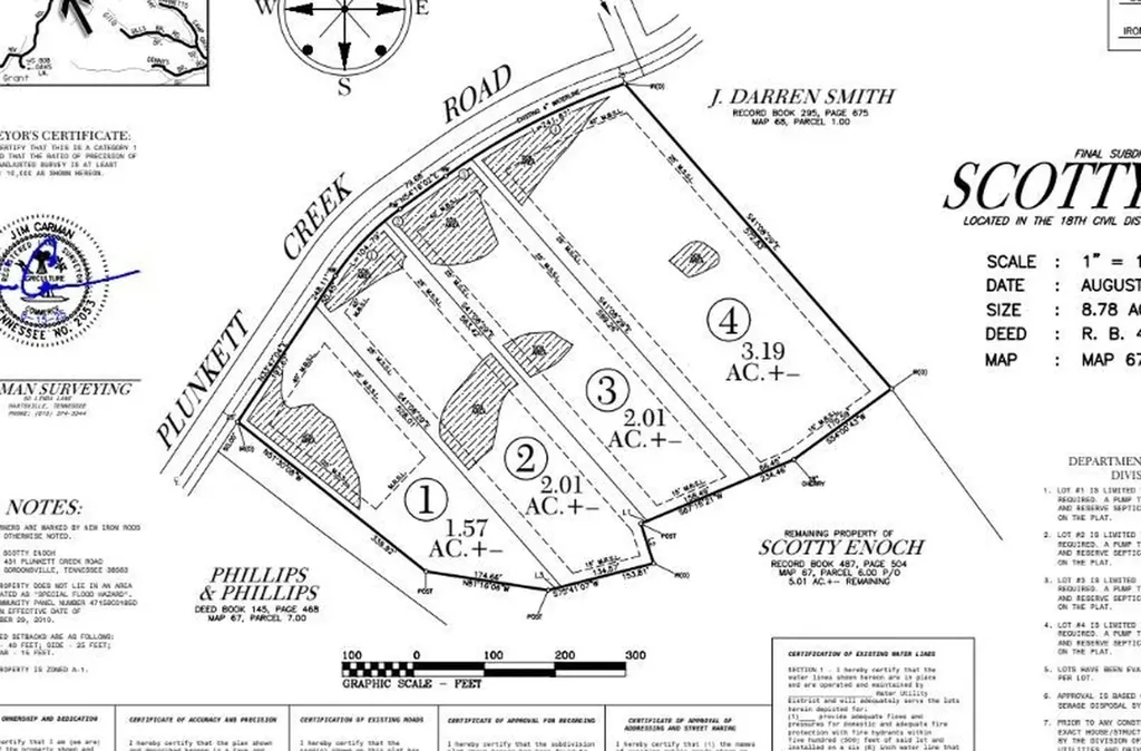 0 Plunkett Creek Road Gordonsville TN 38563