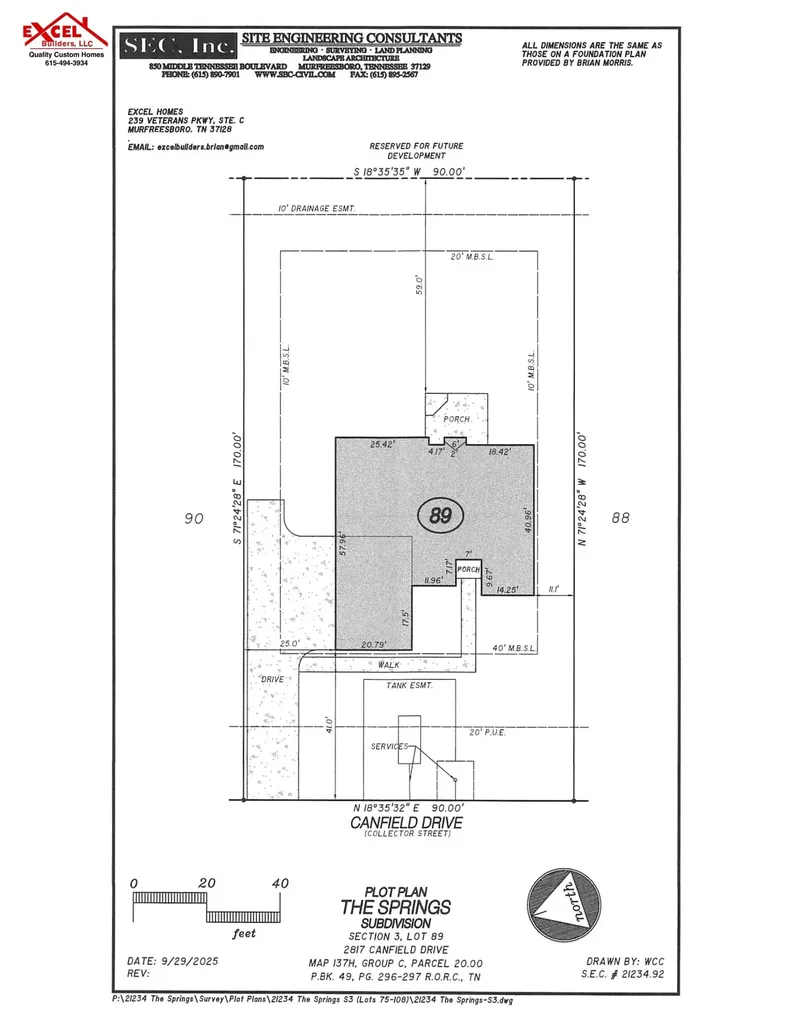 2817 Canfield Drive Murfreesboro TN 37128
