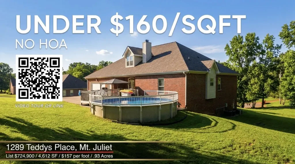 1289 Teddys Place Mount Juliet TN 37122