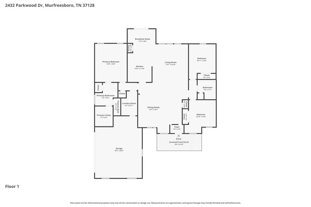 2432 Parkwood Drive Murfreesboro TN 37128