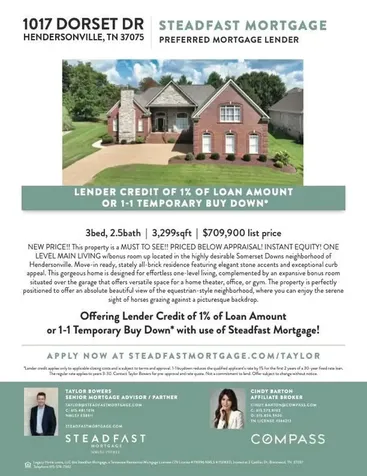 1017 Dorset Drive Hendersonville TN 37075
