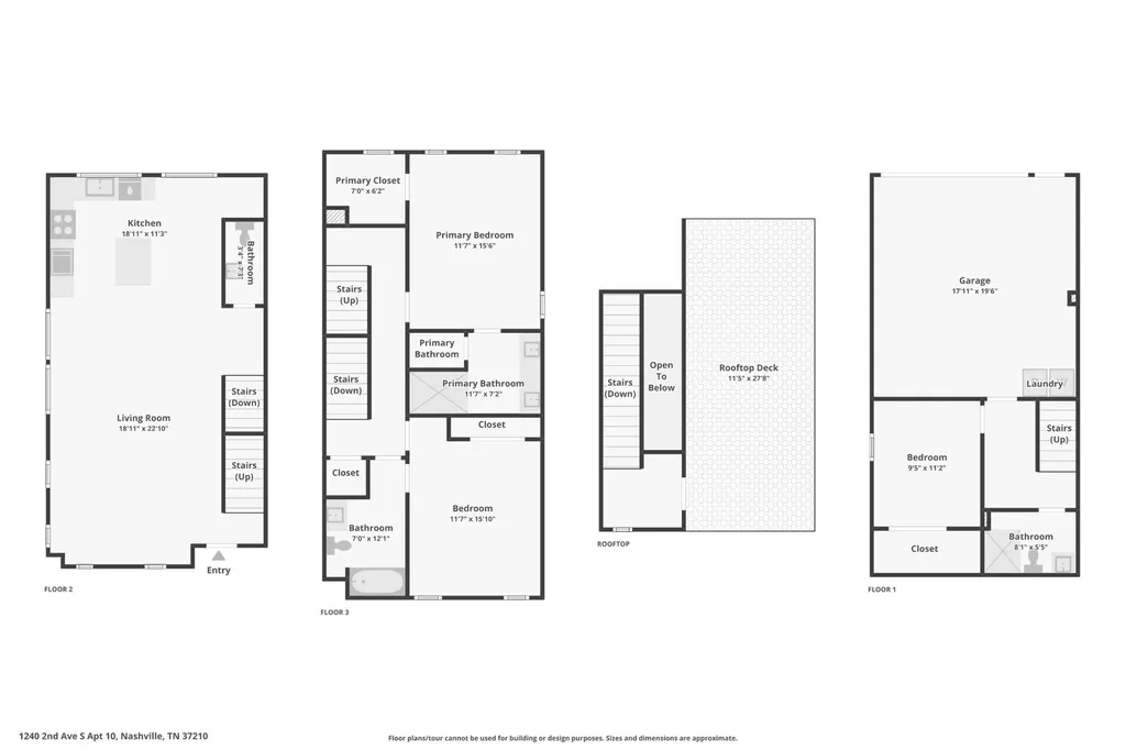 1240 2nd Ave, S Nashville TN 37210