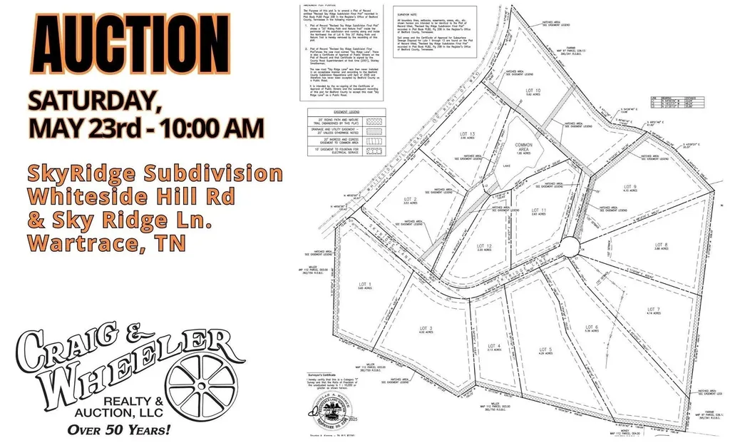 0 Whiteside Hill Road Wartrace TN 37183