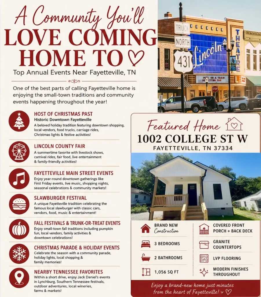1002 College St, W Fayetteville TN 37334