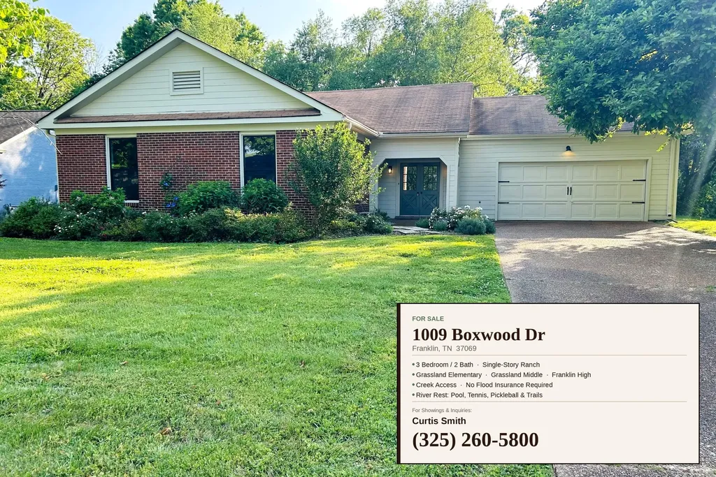 1009 Boxwood Drive Franklin TN 37069