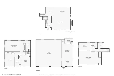 461 Baker Mountain Road Sparta TN 38583