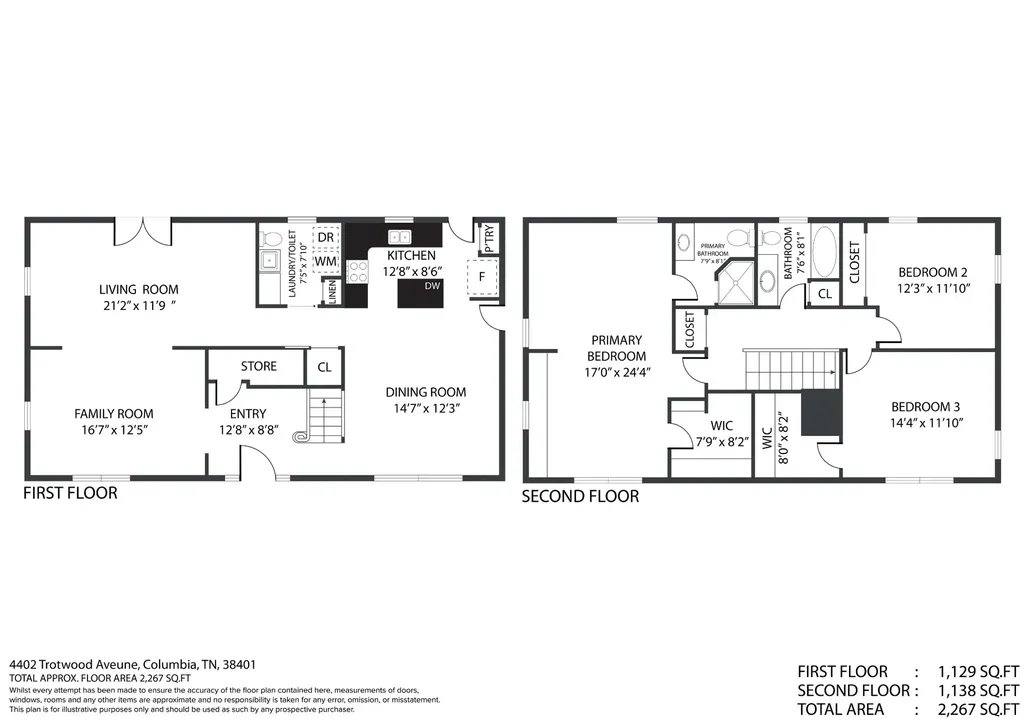 4002 Trotwood Avenue Columbia TN 38401